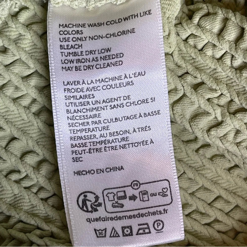 Free People Gabby Seamless Sweater Midi Dress NWT Green size M/L - Picture 12 of 12